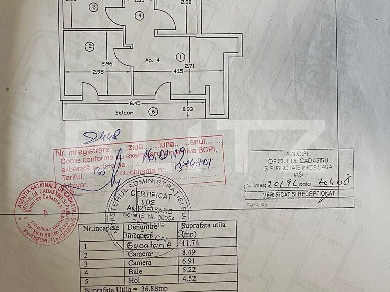 Apartament de vânzare 2 camere Cug - 111144AV | BLITZ Iași | Poza1