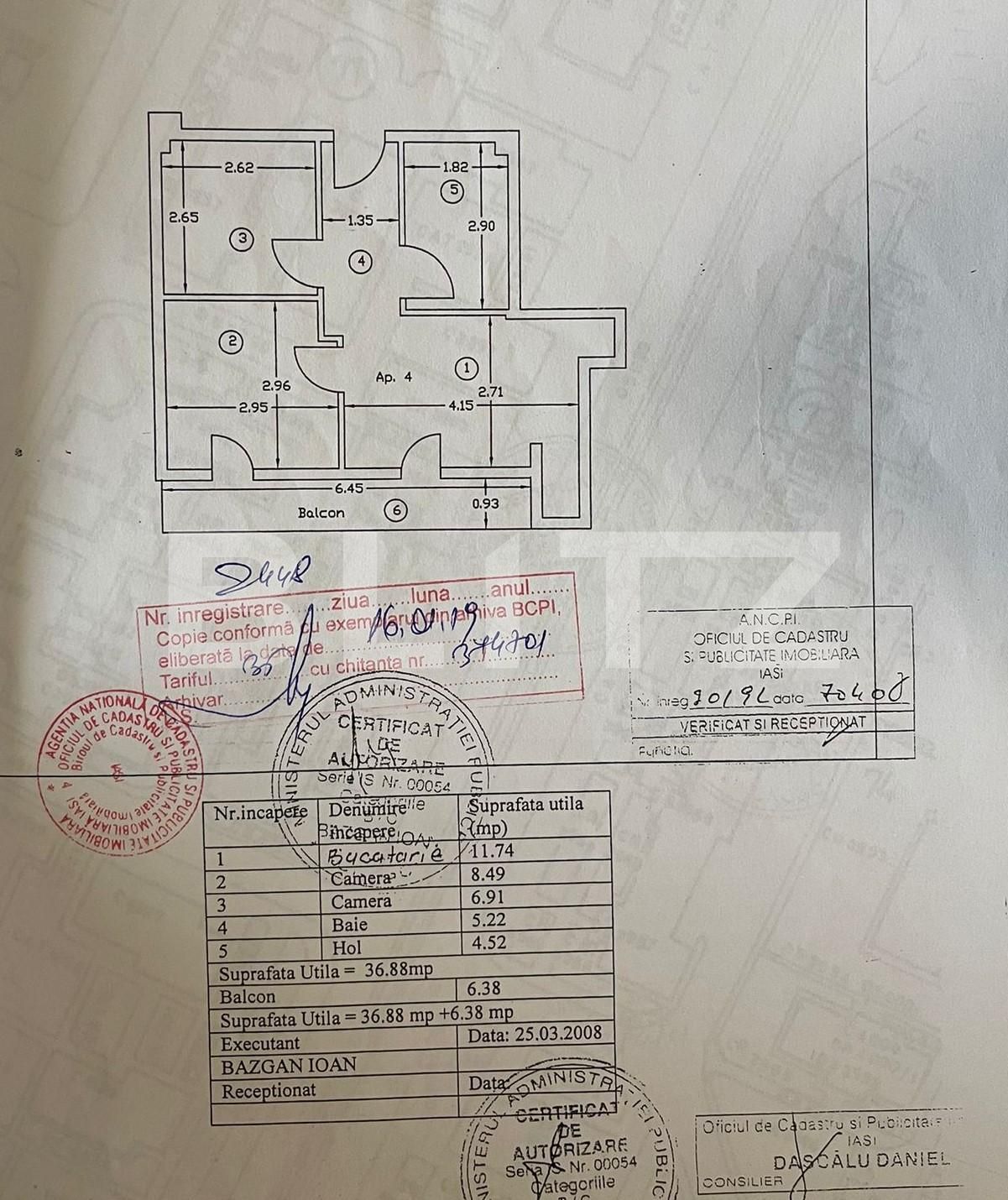 Apartament de vânzare 2 camere Cug - 111144AV | BLITZ Iași | Poza1