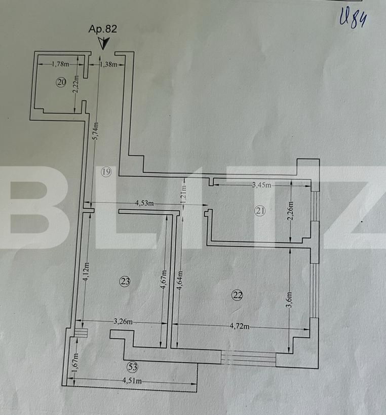 Apartament de vânzare 2 camere Copou - 112203AV | BLITZ Iași | Poza1