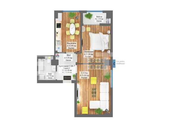 Apartament de vânzare 2 camere Frumoasa - 112289AV | BLITZ Iași | Poza5