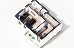 Apartament de 1 camera, 38mp, etaj intermediar, zona Nicolina