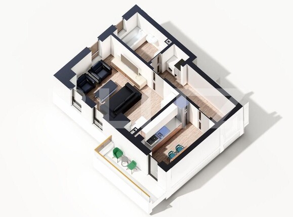 Garsonieră de vânzare Nicolina - 113677AV | BLITZ Iași | Poza1