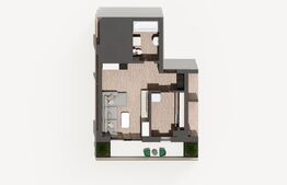 Apartament de 1 camera, 46.64 mp, etaj intermediar, zona Nicolina