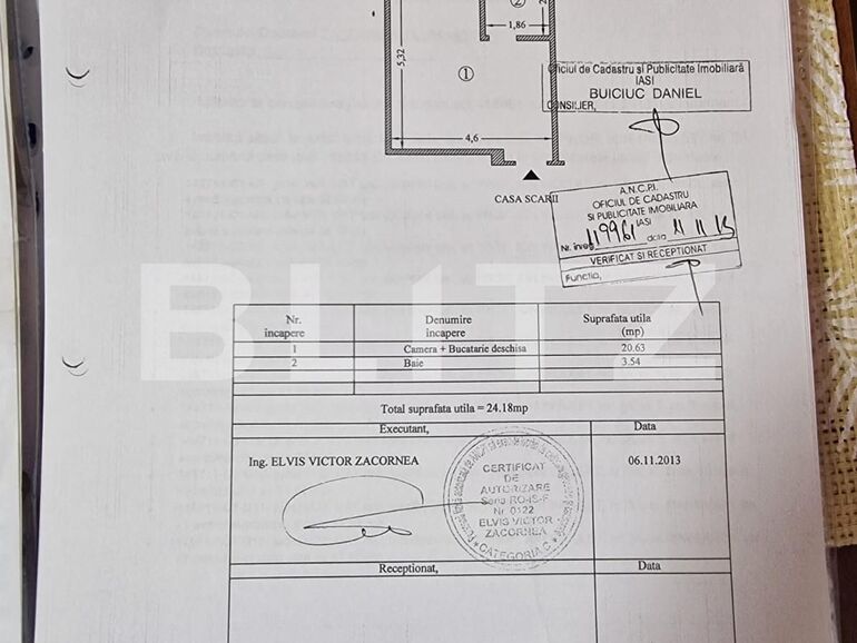 Garsonieră de vânzare Nicolina - 115137AV | BLITZ Iași | Poza1