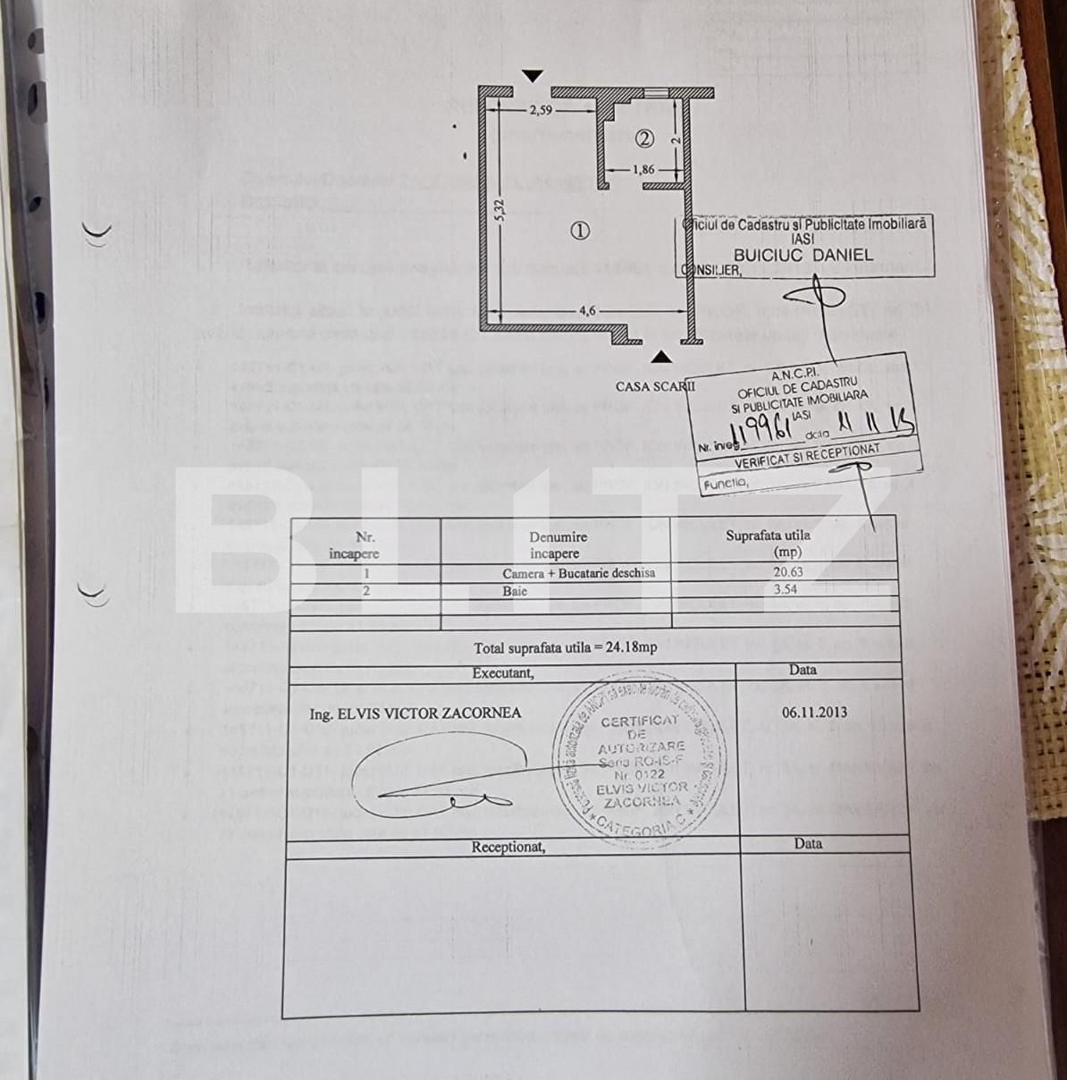 Garsonieră de vânzare Nicolina - 115137AV | BLITZ Iași | Poza1