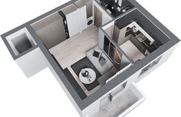 Apartament 1 camera, decomandat ,41 mp, POITIERS