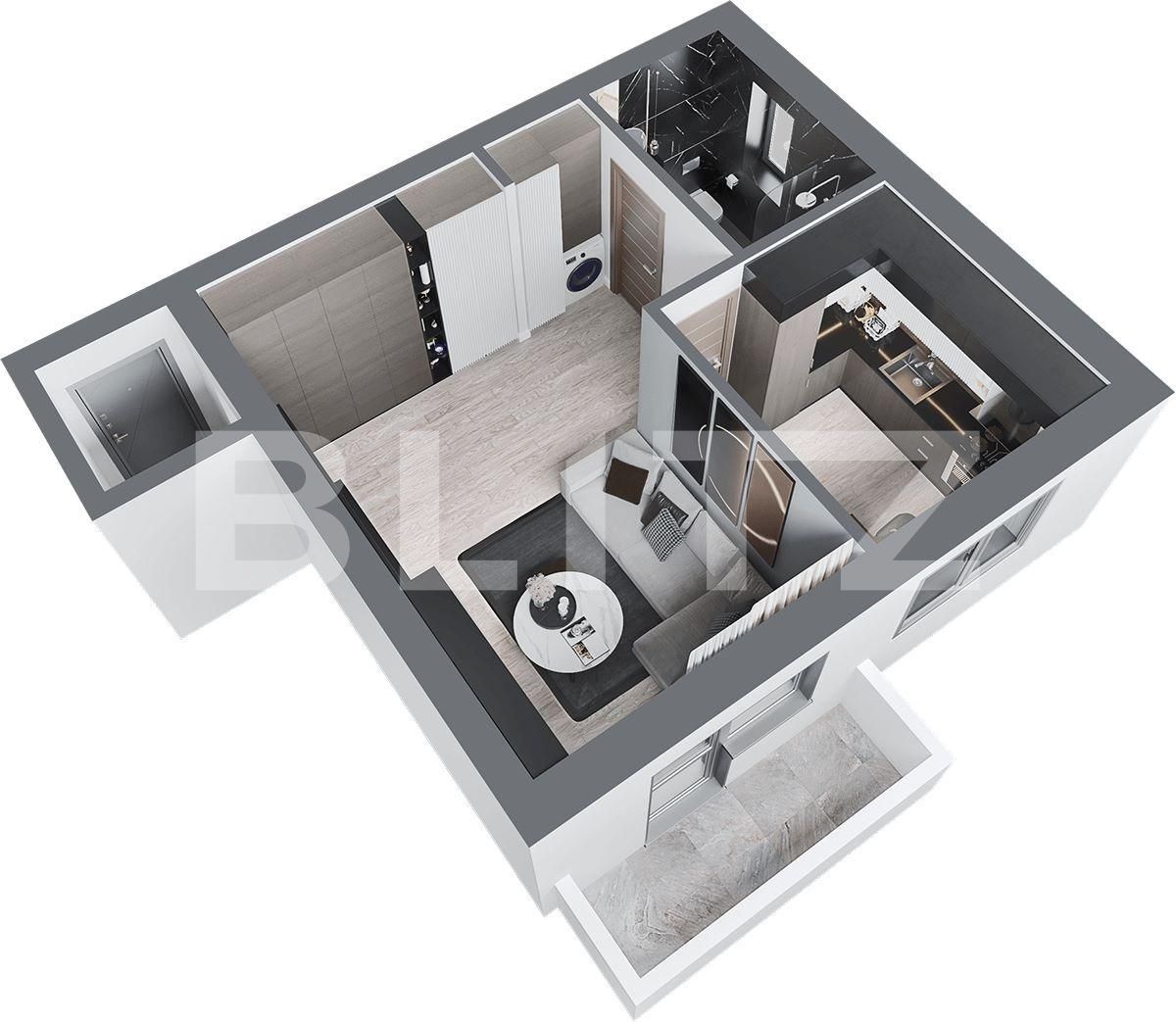 Garsonieră de vânzare Frumoasa - 115293AV | BLITZ Iași | Poza2