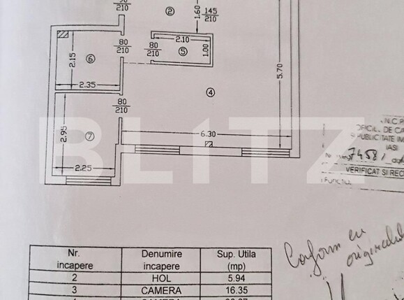 Apartament de vânzare 2 camere Bucium - 115642AV | BLITZ Iași | Poza1