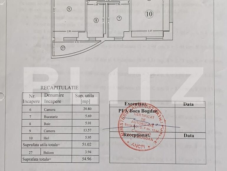 Apartament de vânzare 2 camere Cug - 115699AV | BLITZ Iași | Poza1