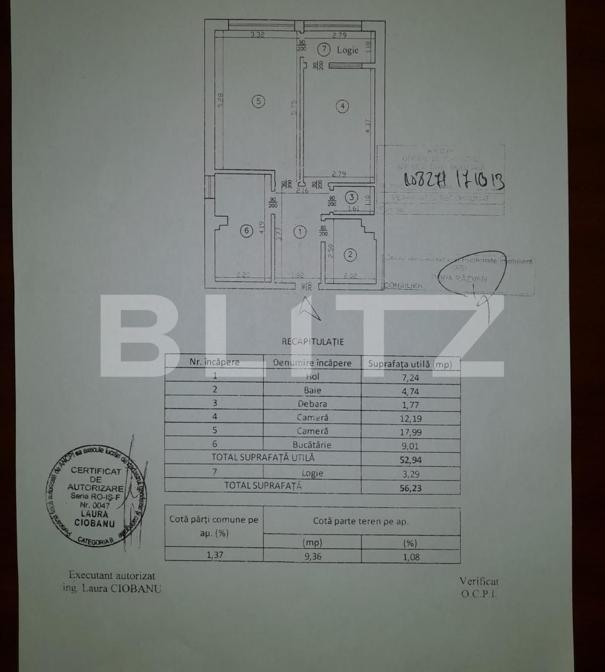 Apartament de vânzare 2 camere Tudor Vladimirescu - 116672AV | BLITZ Iași | Poza1