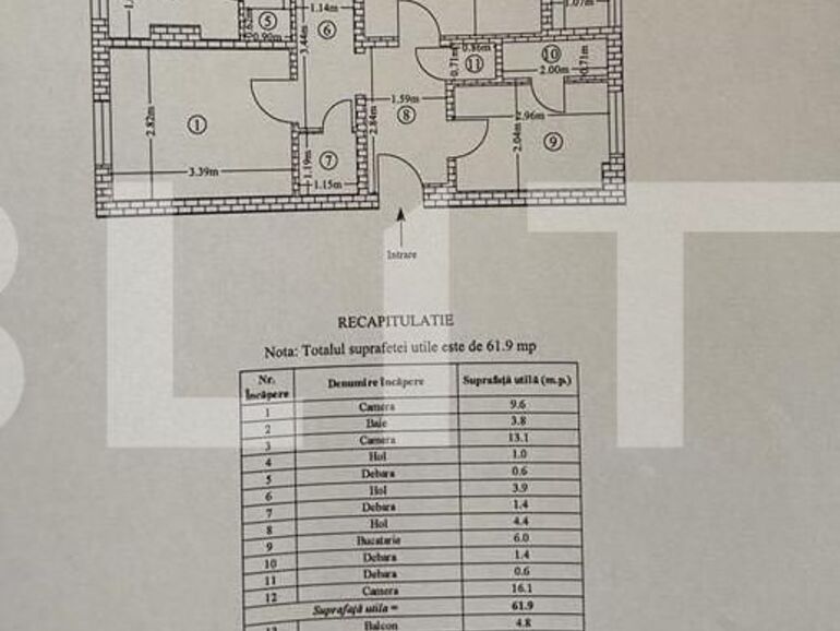 Apartament de vânzare 3 camere Podu Ros - 116673AV | BLITZ Iași | Poza1