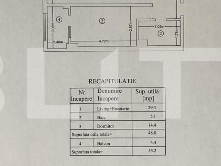 Apartament de vânzare 2 camere Oancea - 118059AV | BLITZ Iași | Poza1