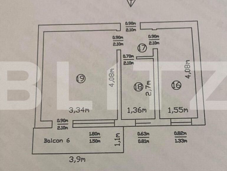 Garsonieră de vânzare Visani - 119887AV | BLITZ Iași | Poza1