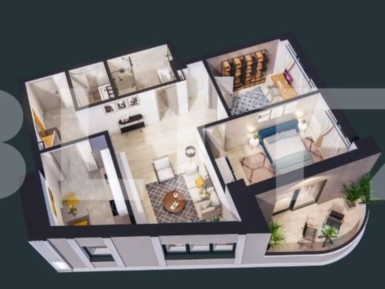 Apartament de vânzare 3 camere Copou - 120900AV | BLITZ Iași | Poza1