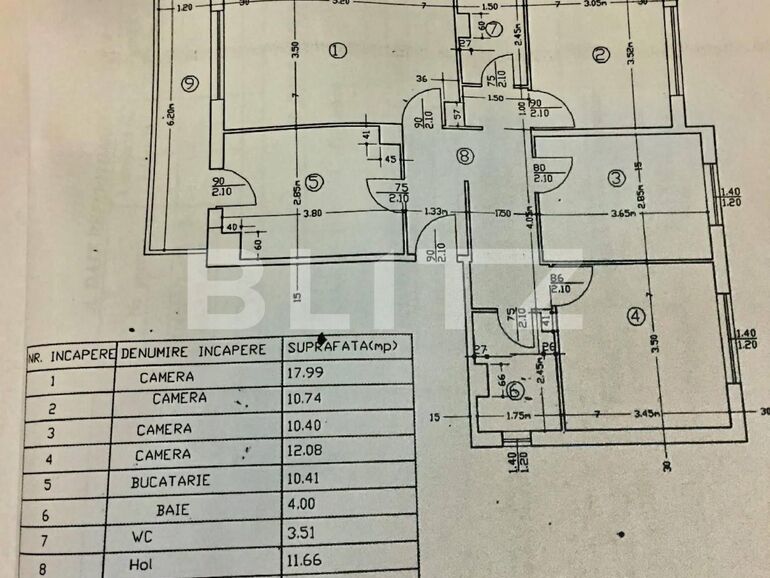 Apartament de vânzare 4 camere Cug - 120962AV | BLITZ Iași | Poza1