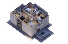 Casa noua P+M, 4 camere, 136 mp, 600 mp teren, Poiana