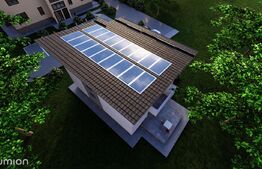 Casa noua P+M, 4 camere, 136 mp, 600 mp teren, Poiana