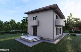 Casa noua P+M, 4 camere, 136 mp, 600 mp teren, Poiana