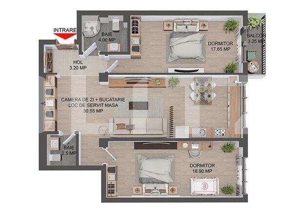 Apartament de vânzare 3 camere Valea Lupului - 121495AV | BLITZ Iași | Poza1