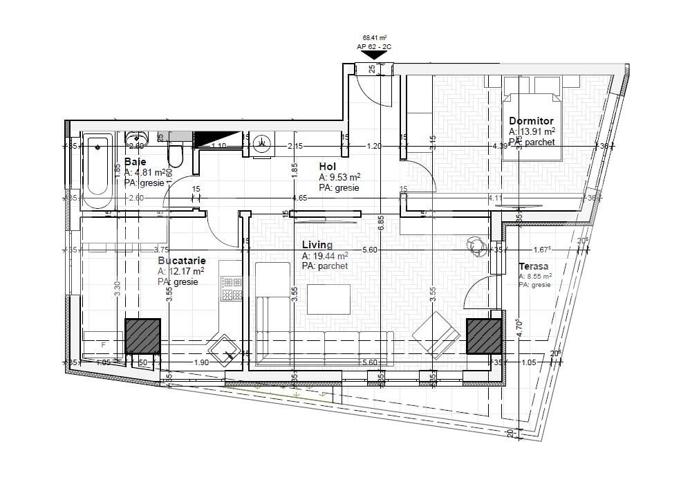 Apartament de vânzare 2 camere Tatarasi - 121649AV | BLITZ Iași | Poza1
