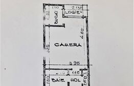 Garsoniera, 30mp, etaj intermediar, zona Tatarasi Nord