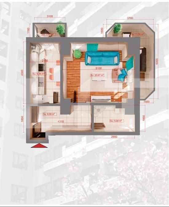 Garsonieră de vânzare Copou - 122061AV | BLITZ Iași | Poza1