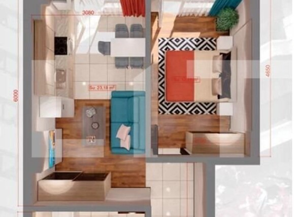 Garsonieră de vânzare Copou - 122063AV | BLITZ Iași | Poza2