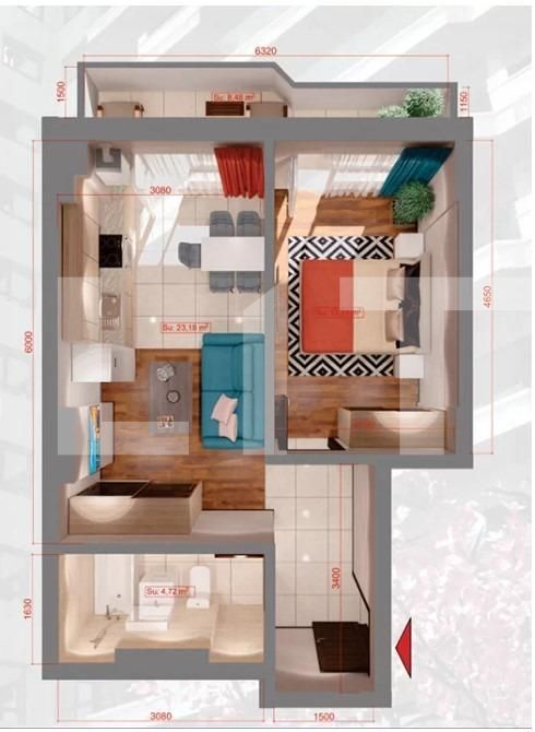 Garsonieră de vânzare Copou - 122063AV | BLITZ Iași | Poza2