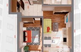 Apartament 1 camera, 53 mp, zona Copou