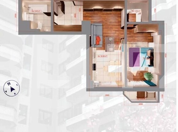 Garsonieră de vânzare Copou - 122066AV | BLITZ Iași | Poza1