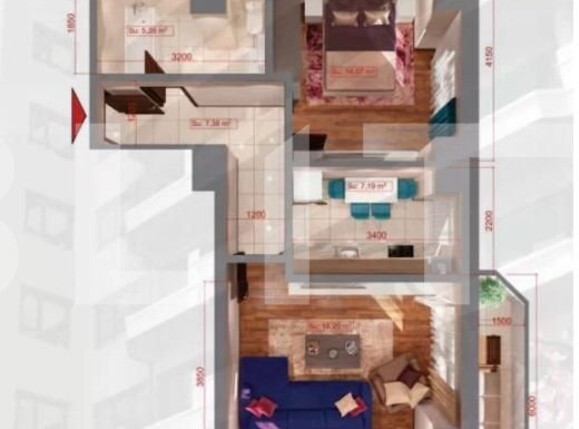 Apartament de vânzare 2 camere Copou - 122067AV | BLITZ Iași | Poza1