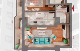 Apartament 2 camere, 64mp, zona Copou