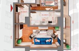 Apartament 2 camere, 64mp, zona Copou