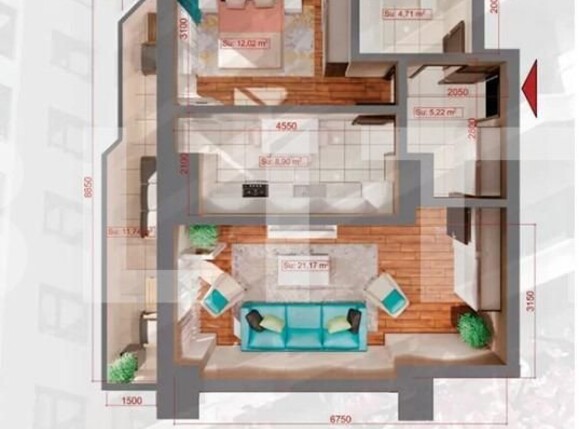 Apartament de vânzare 2 camere Copou - 122069AV | BLITZ Iași | Poza1