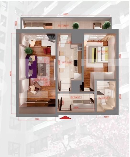 Apartament de vânzare 2 camere Copou - 122070AV | BLITZ Iași | Poza2