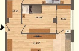 Apartament 3 camere, 70 mp, Valea Adanca