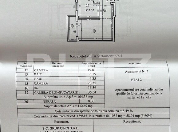 Apartament de vânzare 3 camere Bucium - 122382AV | BLITZ Iași | Poza1
