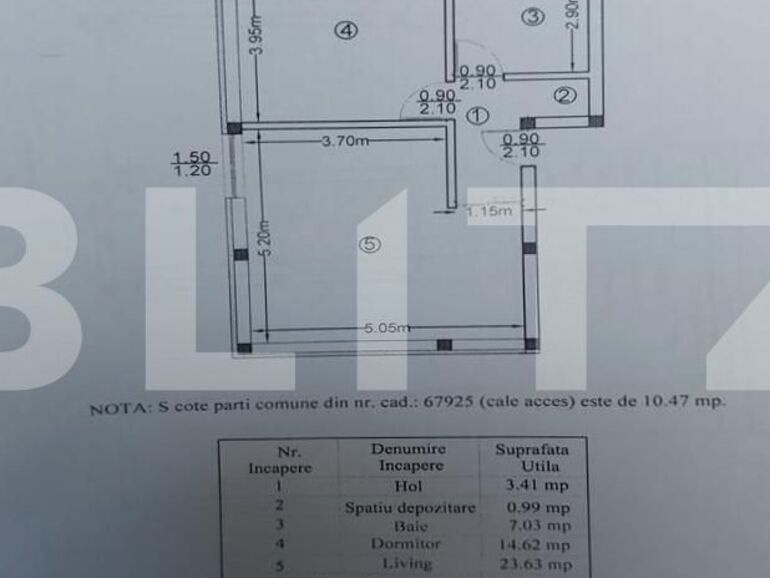 Apartament de vânzare 2 camere Rediu - 122539AV | BLITZ Iași | Poza1
