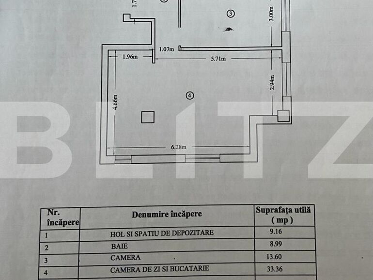 Apartament de vânzare 2 camere Rediu - 122542AV | BLITZ Iași | Poza1