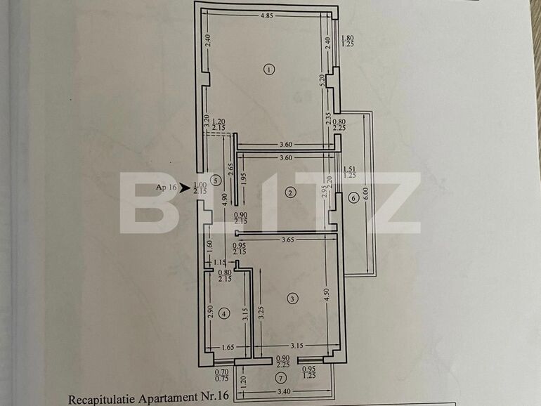 Apartament de vânzare 3 camere Cug - 122673AV | BLITZ Iași | Poza1