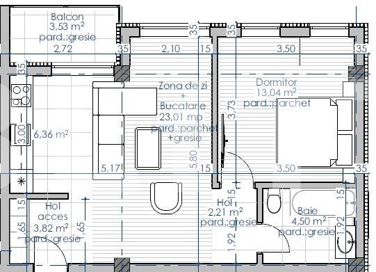 Apartament de vânzare 2 camere Rediu - 122819AV | BLITZ Iași | Poza4