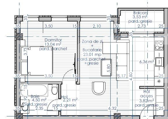 Apartament de vânzare 2 camere Rediu - 122819AV | BLITZ Iași | Poza1