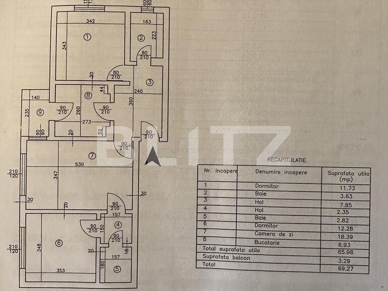 Apartament de vânzare 3 camere Nicolina - 122855AV | BLITZ Iași | Poza1