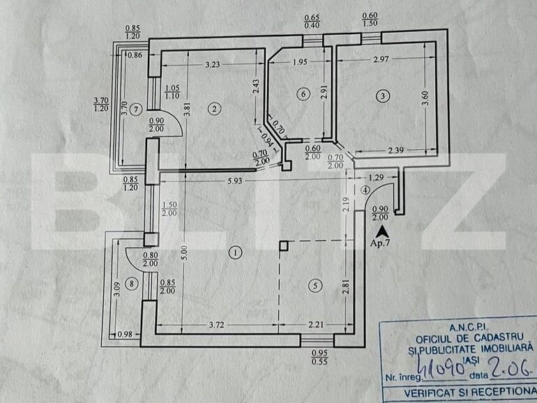Apartament de vânzare 3 camere Visani - 122970AV | BLITZ Iași | Poza1