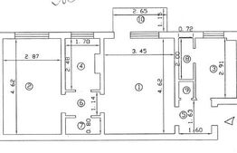 Apartament 2 camere, 46mp, zona Tatarasi - Flux