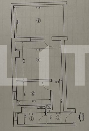 Apartament premium 1 camera, 46mp, 20 mp terasa, Conest Vision