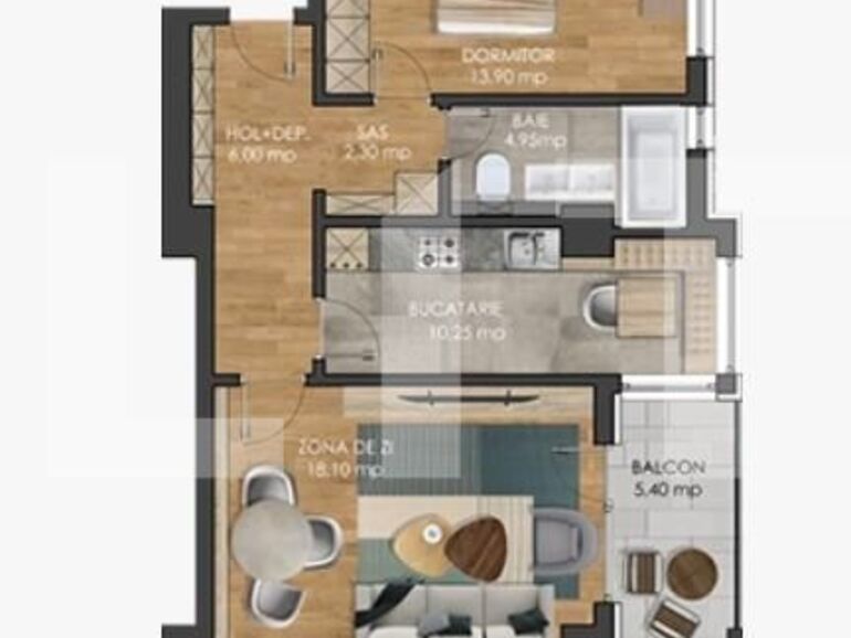 Apartament de vânzare 2 camere Pacurari - 123692AV | BLITZ Iași | Poza1