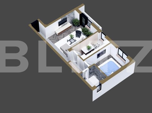 Apartament de vânzare 2 camere Rediu - 123960AV | BLITZ Iași | Poza1