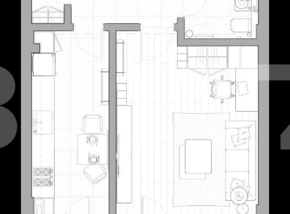 Garsonieră de vânzare Central - 124155AV | BLITZ Iași | Poza3