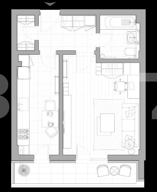 Garsonieră de vânzare Central - 124155AV | BLITZ Iași | Poza3